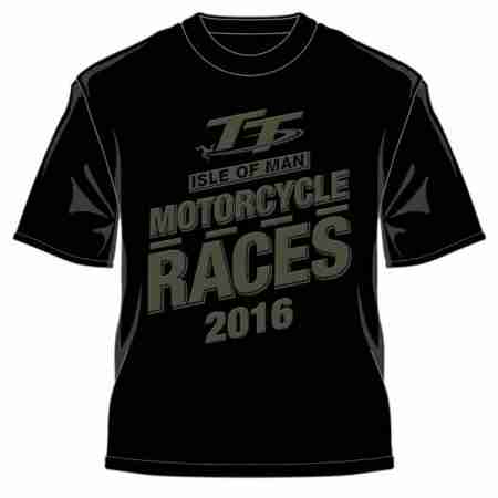 фото 1 Мотофутболки Футболка IOMTT Isle Of Man Motorcycle Races 2016 T-Shirt Black XL