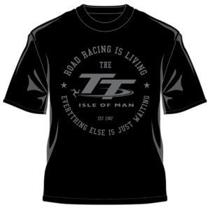 Футболка IOMTT Racing is Living T-Shirt Black S
