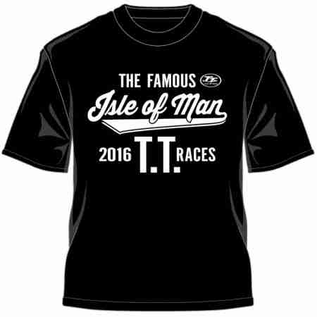 фото 1 Повсякденний одяг і взуття Футболка IOMTT The Famous Iom TT Races T-Shirt Black XL