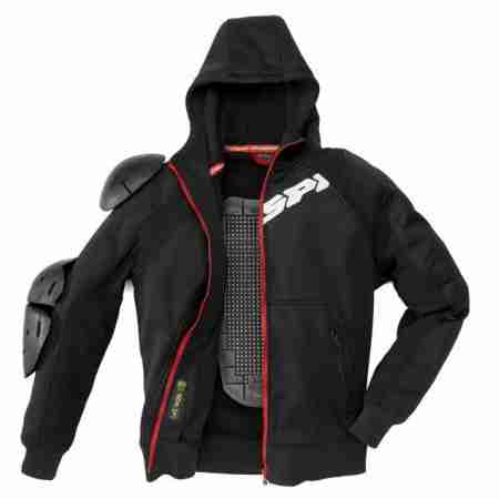 фото 4 Мотокуртки Мотокуртка текстильна Spidi Hoodie Armor Jacket Black S
