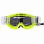 фото 1 Кросові маски і окуляри Мотоокуляри підліткові 100% Strata Jr. Mud Neon Yellow - Clear Lens