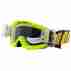фото 2 Кросові маски і окуляри Мотоокуляри підліткові 100% Strata Jr. Mud Neon Yellow - Clear Lens