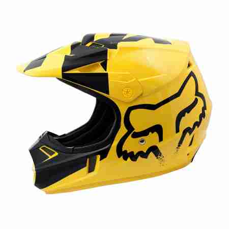 фото 4 Мотошлемы Мотошлем детский Fox Youth V1 Mastar Helmet Ece Yellow M
