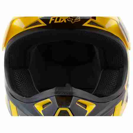 фото 5 Мотошлемы Мотошлем детский Fox Youth V1 Mastar Helmet Ece Yellow M