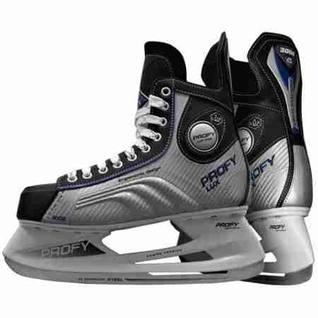 фото 1 Хоккейные коньки Хоккейный коньки CK Profy Lux 3000 Grey-Black 35