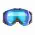 фото 4 Гірськолижні і сноубордические маски Гірськолижна маска Bliz Carver SmallFace 11 Matt Black-Light Orange W Blue Multi