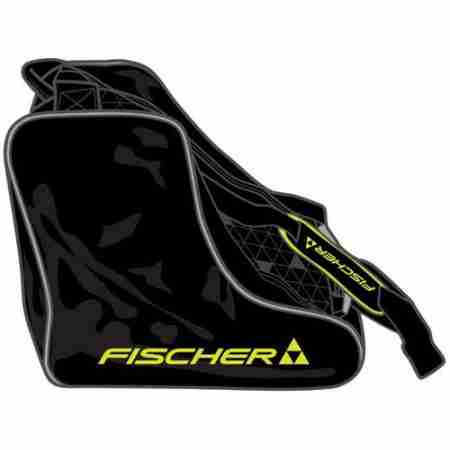 фото 1 Сумки для черевиків Сумка для черевиків Fischer Skibootbag Nordic Eco Black-Grey-Yellow (17-18)