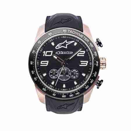 фото 4 Красивые мелочи (подарки мотоциклисту) Часы Alpinestars Tech Watch Chrono 2-Tones Rose-Black-Steel