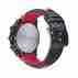 фото 6 Красиві дрібниці (подарунки мотоциклісту) Годинник Alpinestars Tech Watch Chrono Leather Strap Black-Red