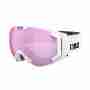 фото 1 Гірськолижні і сноубордические маски Гірськолижна маска Bliz Carver SR 8 White With Pink Lens
