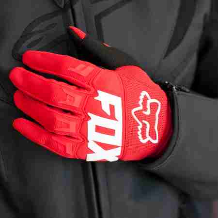 фото 3 Мотоперчатки Мотоперчатки Fox Dirtpaw Race Glove Red XL (11)