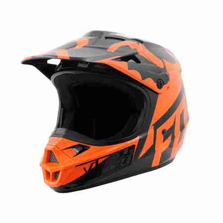 фото 1 Мотошлемы Мотошлем Fox V1 Race Helmet Ece Orange 2XL