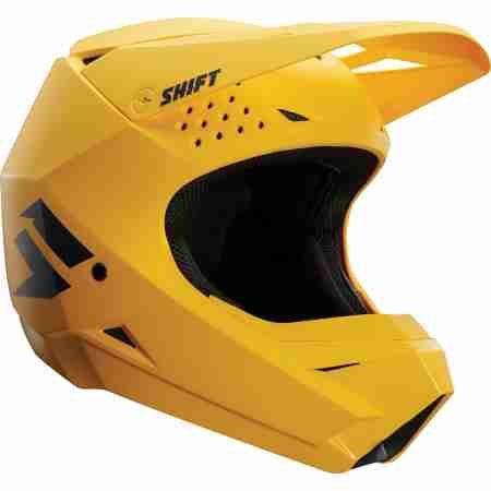 фото 3 Мотошлемы Мотошлем Shift Whit3 Helmet Matte Yellow M (2018)