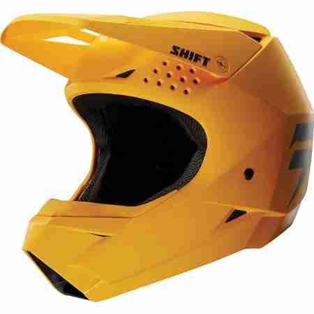 фото 1 Мотошлемы Мотошлем Shift Whit3 Helmet Matte Yellow L (2018)