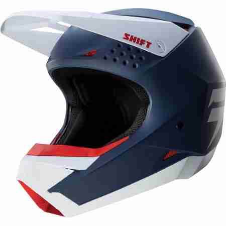 фото 1 Мотошлемы Мотошлем Shift Whit3 Helmet Matte Navy S (2018)