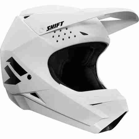 фото 3 Мотошлемы Мотошлем Shift Whit3 Helmet Matte White XS (2018)