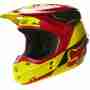 фото 1 Мотошлемы Мотошлем FOX V1 Mako Helmet Ece Yellow L