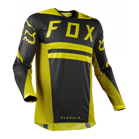 фото 2 Кросовий одяг Мотоджерсі Fox Flexair Preest Jersey Dark Yellow L