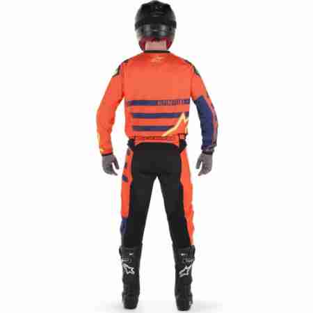 фото 4 Кроссовая одежда Мотоджерси Alpinestars Racer Braap Orange-Blue-White M (32)
