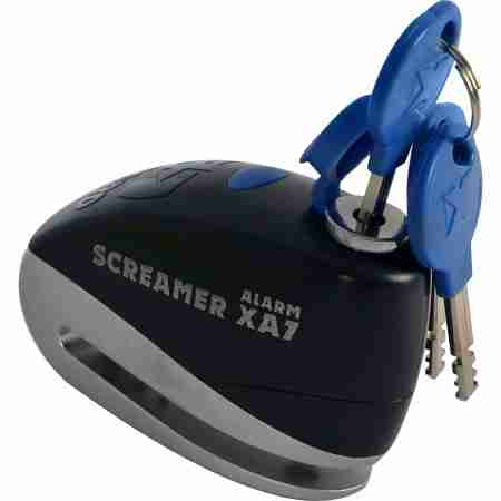 фото 3 Мотозамки Мотозамок Oxford ScreamerXA7 Alarm Disc Lock Black-Silver
