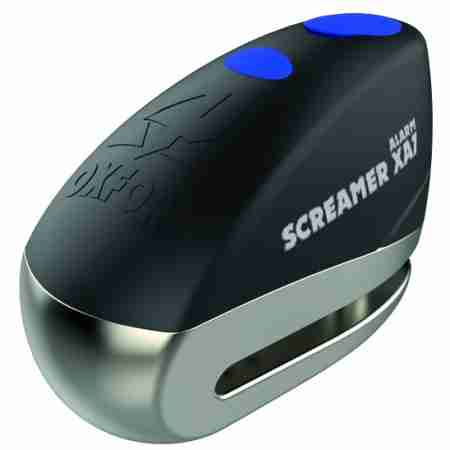 фото 1 Мотозамки Мотозамок Oxford ScreamerXA7 Alarm Disc Lock Black-Silver