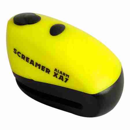 фото 1 Мотозамки Мотозамок Oxford ScreamerXA7 Alarm Disc Lock Yellow-Matt Black