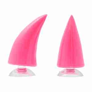 Рожки для шлема Motostyle Pink