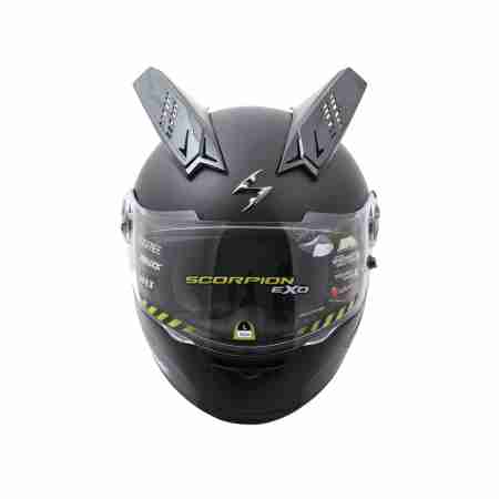 фото 2 Красивые мелочи (подарки мотоциклисту) Ушки для шлема Motostyle Black