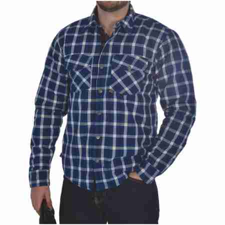 фото 4 Повседневная одежда и обувь Рубашка Oxford Kickback Shirt Checker Blue-White L