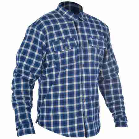 фото 1 Футболки, рубашки, толстовки Рубашка Oxford Kickback Shirt Checker Blue-White M