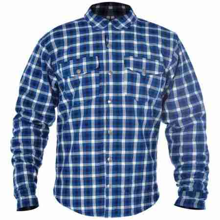 фото 2 Футболки, рубашки, толстовки Рубашка Oxford Kickback Shirt Checker Blue-White S