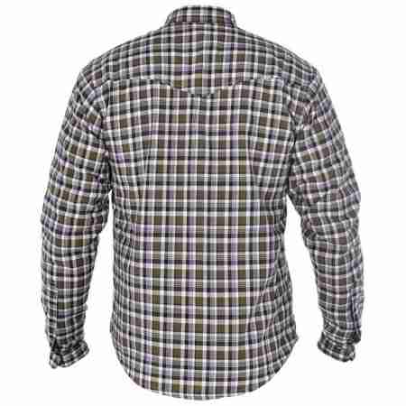 фото 3 Футболки, рубашки, толстовки Рубашка Oxford Kickback Shirt Checker Khaki-White S