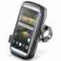 фото 1 Тримач телефону, планшета на мотоцикл Футляр Interphone универсальний для смартфонів до 6.0 на трубчасте кермо