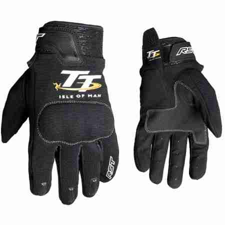 фото 1 Мотоперчатки Мотоперчатки RST IOM TT 2239 Team CE Glove Black-Black L (10)