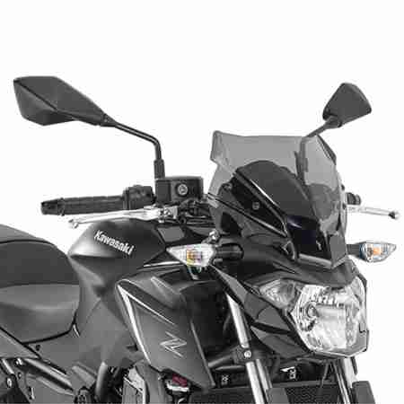 фото 1 Вітрове скло для мотоциклів (cпойлери) Скло вітрове GIVI Kawasaki  Z650 (2017)