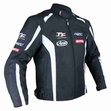 фото 2 Мотокуртки Мотокуртка RST IOM TT Team CE Textile Jacket Black-White 50