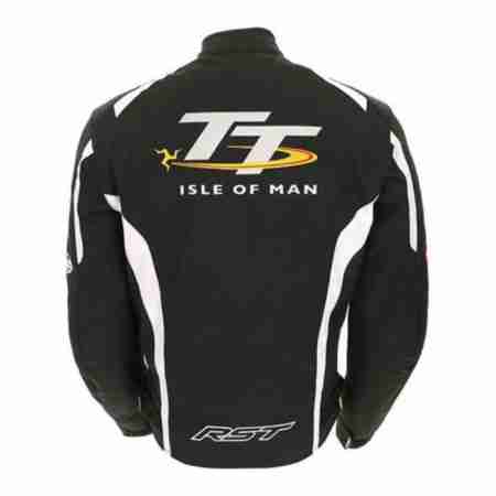фото 3 Мотокуртки Мотокуртка RST IOM TT Team CE Textile Jacket Black-White 50