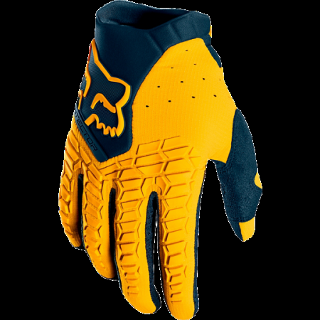 фото 1 Мотоперчатки Мотоперчатки Fox Pawtector Glove Navy-Yellow M