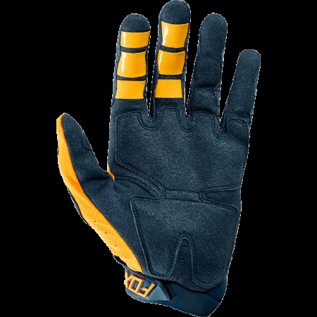 фото 2 Мотоперчатки Мотоперчатки Fox Pawtector Glove Navy-Yellow M