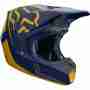 фото 1 Мотошоломи Мотошолом Fox V3 Kila Helmet ECE Navy-Yellow M