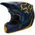 фото 4 Мотошлемы Мотошлем Fox V3 Kila Helmet ECE Navy-Yellow S