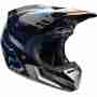 фото 1 Мотошлемы Мотошлем Fox V3 Motif Helmet ECE Blue-Silver M