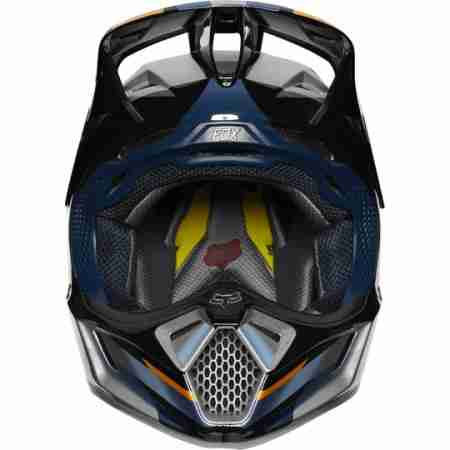 фото 3 Мотошлемы Мотошлем Fox V3 Motif Helmet ECE Blue-Silver M