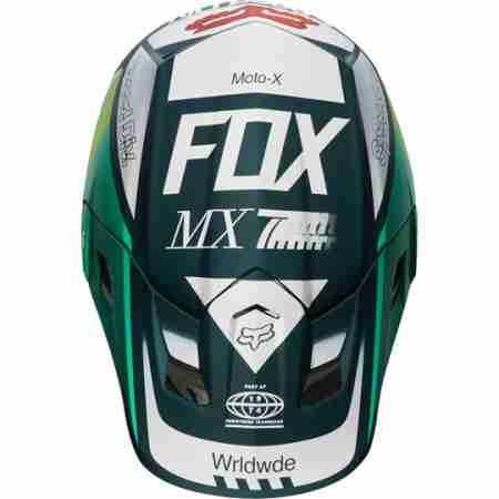 фото 5 Мотошлемы Мотошлем Fox V2 Murc Helmet ECE Green L
