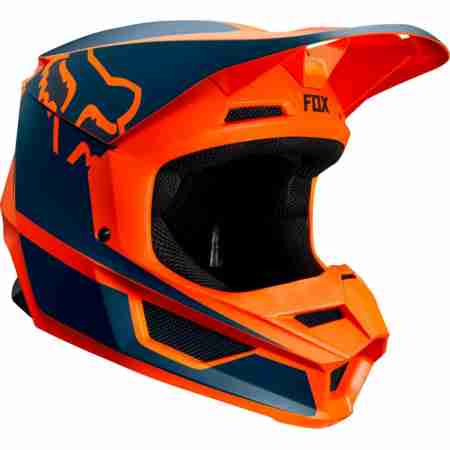 фото 3 Мотошлемы Мотошлем Fox V1 Przm Helmet Orange XL
