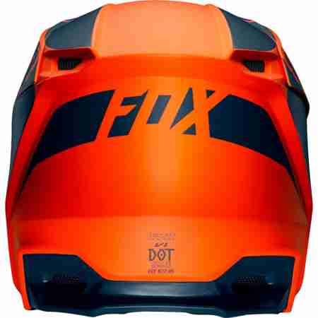 фото 4 Мотошлемы Мотошлем Fox V1 Przm Helmet Orange XS