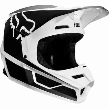 фото 3 Мотошоломи Мотошолом Fox V1 Przm Helmet Black-White XL