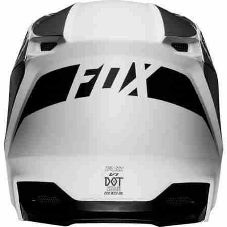 фото 4 Мотошоломи Мотошолом Fox V1 Przm Helmet Black-White XL