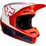 фото 1 Мотошлемы Мотошлем Fox V1 Przm Helmet Navy-Red L