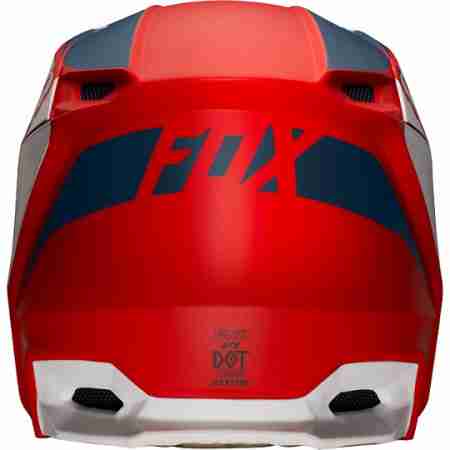фото 4 Мотошлемы Мотошлем Fox V1 Przm Helmet Navy-Red L